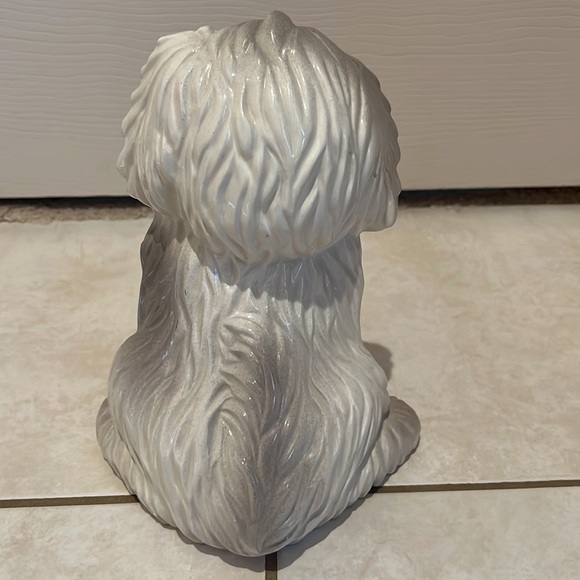 Old English Sheepdog 9” Ceramic Figurine - Picture 3 of 7